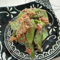 ちゃまたまご's cooksnap of when they made スナップえんどうのマヨおかか和え.