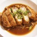 クックP8KGHH☆'s cooksnap of when they made めんつゆとすき焼のたれで☆簡単カツ煮.