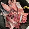 KAORU4649's cooksnap of when they made シマアジの姿造り.