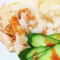 秋田たっちゃん's cooksnap of when they made カオマンガイde炊飯器.