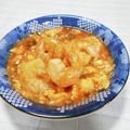 ＠迷子＠'s cooksnap of when they made 絶品！！☆ふんわり卵のエビチリ☆.