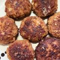 TOMOまる◉U◉'s cooksnap of when they made チーズインハンバーグ（冷凍用）.