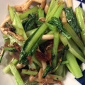 ベティ３'s cooksnap of when they made 桜えび&小松菜としめじの炒め物.