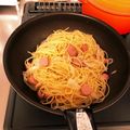 ☆ichika＊☆'s cooksnap of when they made 玉ねぎウインナーのワンポットパスタ★.