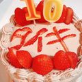 きゃんなお's cooksnap of when they made しっとりふわふわチョコスポンジケーキ.