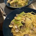 nobico2007's cooksnap of when they made 簡単！ハマグリでボンゴレ風パスタ.