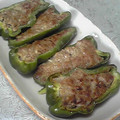 しおとも's cooksnap of when they made 和風　ピーマンの肉詰め.