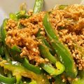 いせご's cooksnap of when they made 春雨とピーマンの甘辛そぼろ炒め.