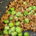 ねこしま25's cooksnap of when they made グリーンピースとひき肉のオイスター炒め.