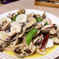 るのりん♪'s cooksnap of when they made あさりとエビの簡単アヒージョ.