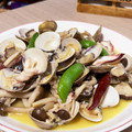 るのりん♪'s cooksnap of when they made あさりとエビの簡単アヒージョ.