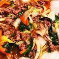 2人の息子's cooksnap of when they made 白菜のそぼろあん.