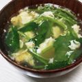 あゃぶぅ's cooksnap of when they made 簡単5分☆三つ葉と卵のスープ.