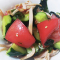 とおるの奧さん's cooksnap of when they made きゅうりとトマトの簡単中華風サラダ.