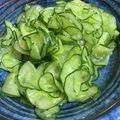 手抜きクック's cooksnap of when they made 素材1ツ☆きゅうりの☆わさびサラダ.