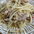手抜きクック's cooksnap of when they made 豚肉ともやしの味噌豆板醤炒め.