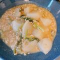micchaaaan's cooksnap of when they made シロさんのかぶの肉みそ炒め煮.