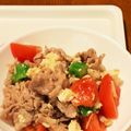 のえもゆ's cooksnap of when they made ＊私流・豚こまとオクラの和風サラダ＊.