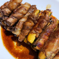 パチ子's cooksnap of when they made ズッキーニとエリンギの肉巻き甘酢炒め.