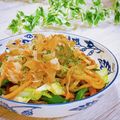 Satoco❋'s cooksnap of when they made Ｗソースが決め手のソース焼きうどん.