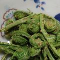 あかぷり's cooksnap of when they made ❀こごみの胡麻マヨおひたし❀.