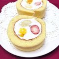 ひかたわ's cooksnap of when they made フルーツいっぱいロールケーキ♪.