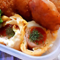 みれいく's cooksnap of when they made 魚肉ソーセージの卵焼き.
