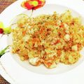 チェビス's cooksnap of when they made 下宿生応援レシピ！えびピラフ☆.