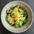 ひさかた's cooksnap of when they made きゅうりと炒り卵の酢の物.