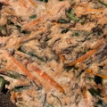 ななさくちゃん's cooksnap of when they made もずくと人参のチヂミ&簡単タレ.