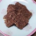 めげさん's cooksnap of when they made 糖質オフ！おからパウダーでココアクッキー.