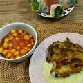 nok♡'s cooksnap of when they made ベジタリアン料理　ひよこ豆のトマト煮込み.