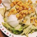 クックXHEDX0☆'s cooksnap of when they made 健康へ近道レタスとコーンのたっぷりサラダ.