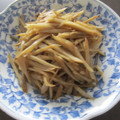 きらり流れ星's cooksnap of when they made 簡単！ごぼうのニンニクバター炒め♡.