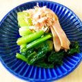 FUHAKKY's cooksnap of when they made ✿青菜(雪菜)とハムのゆず胡椒おひたし✿.