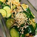 4cl​ove​r's cooksnap of when they made もう一品に♡キュウリと生姜の中華風味♪.