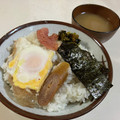 papikun's cooksnap of when they made 目玉焼きどんぶりめし☆.