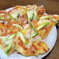 ぱんこびびタイソン's cooksnap of when they made 発酵なしで出来る!自家製ピザ生地.