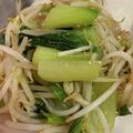 えみらくる's cooksnap of when they made 副菜に♪チンゲン菜ともやしのナムル.
