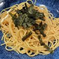 クックFUGRGJ☆'s cooksnap of when they made オリーブオイルだけで絶品！明太子パスタ.