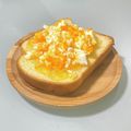 キンプリ's cooksnap of when they made 〖マーマレードジャムと卵のトースト〗.