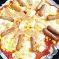 さとぽち's cooksnap of when they made メチャ簡単カリカリ クリスピー ピザ生地.