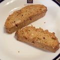 wanwanzzz's cooksnap of when they made ピーナッツバターのビスコッティ.