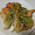 ヨシヨッシー's cooksnap of when they made 魚・鮭の甘辛煮♪冷え痛み簡単漢方薬膳料理.