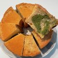 みほげっちゅう's cooksnap of when they made きな粉シフォン❀抹茶黒蜜マーブル.