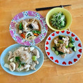 komutatata's cooksnap of when they made ヘルシー♡ささみと胡瓜の中華和え♡.