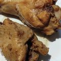 かめのたろう's cooksnap of when they made 余った焼きそばの素☆鶏肉の手羽元煮.