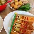 K３２０'s cooksnap of when they made インスタで大人気★かぶとこいのぼり春巻.