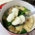 きっかママ's cooksnap of when they made 米粉deすいとん.