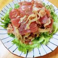 かわゆう1211's cooksnap of when they made マグロと新玉ねぎのドレッシング和え.
